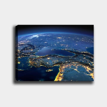 Dekorativ Canvastavla 70x100 cm - Flerfärgad - Inredning - Tavlor & posters - Canvastavla