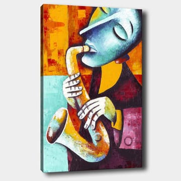Dekorativ Canvastavla 70x100 cm - Flerfärgad - Inredning - Tavlor & posters - Canvastavla