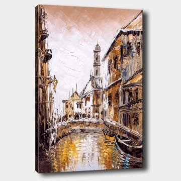 Dekorativ Canvastavla 70x100 cm - Flerfärgad - Inredning - Tavlor & posters - Canvastavla
