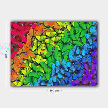 Dekorativ Canvastavla 70x100 cm - Flerfärgad - Inredning - Tavlor & posters - Canvastavla