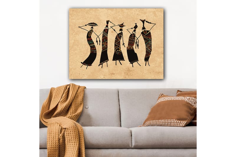Dekorativ Canvastavla 70x100 cm - Flerfärgad - Inredning - Tavlor & posters - Canvastavla