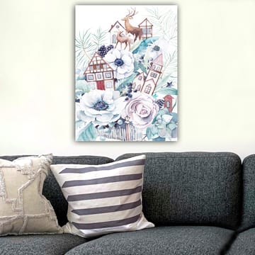 Dekorativ Canvastavla 70x100 cm - Flerfärgad - Inredning - Tavlor & posters - Canvastavla