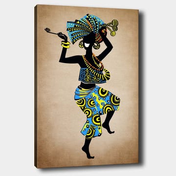 Dekorativ Canvastavla 70x100 cm - Flerfärgad - Inredning - Tavlor & posters - Canvastavla