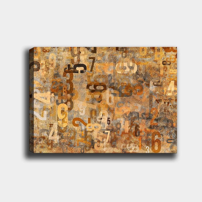 Dekorativ Canvastavla 70x100 cm - Flerfärgad - Inredning - Tavlor & posters - Canvastavla