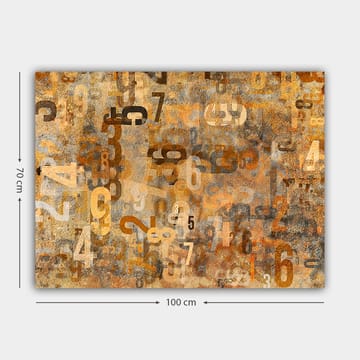 Dekorativ Canvastavla 70x100 cm - Flerfärgad - Inredning - Tavlor & posters - Canvastavla