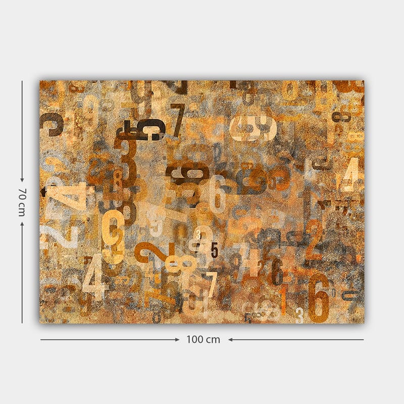 Dekorativ Canvastavla 70x100 cm - Flerfärgad - Inredning - Tavlor & posters - Canvastavla
