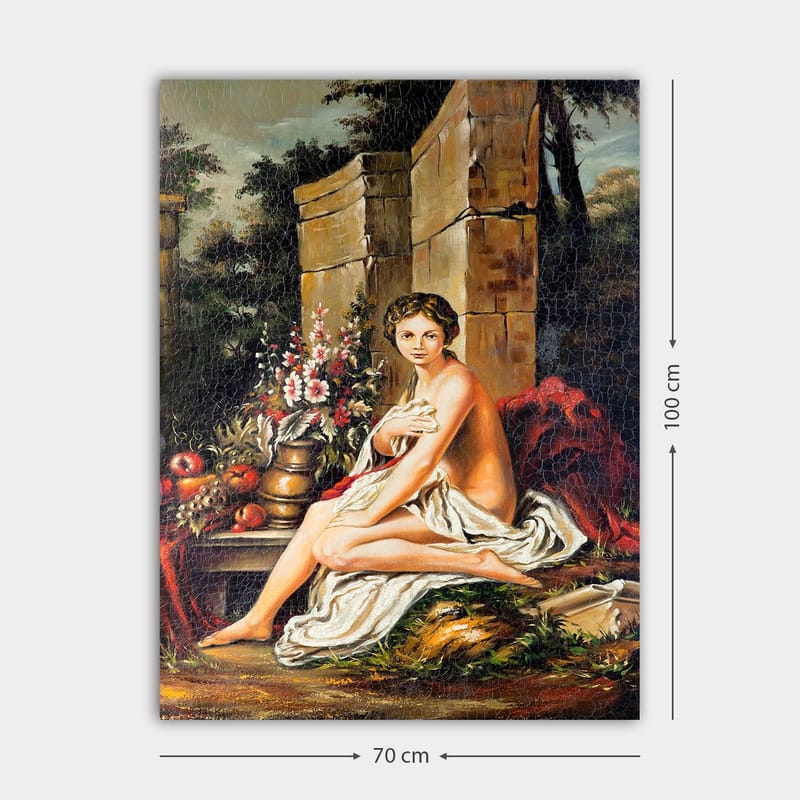 Dekorativ Canvastavla 70x100 cm - Flerfärgad - Inredning - Tavlor & posters - Canvastavla