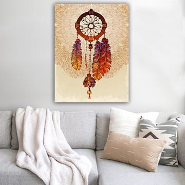 Dekorativ Canvastavla 70x100 cm - Flerfärgad - Inredning - Tavlor & posters - Canvastavla