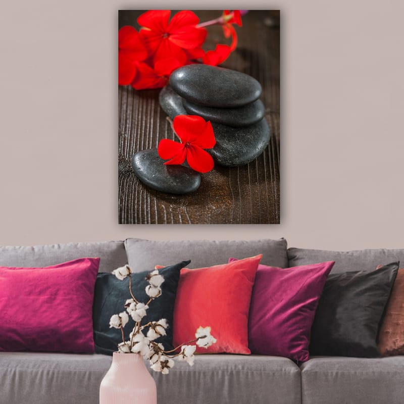 Dekorativ Canvastavla 70x100 cm - Flerfärgad - Inredning - Tavlor & posters - Canvastavla