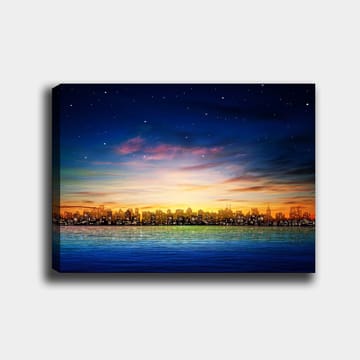 Dekorativ Canvastavla 70x100 cm - Flerfärgad - Inredning - Tavlor & posters - Canvastavla