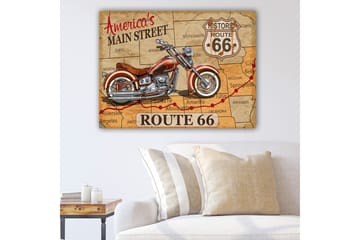 Dekorativ Canvastavla 70x100 cm - Flerfärgad - Inredning - Tavlor & posters - Canvastavla