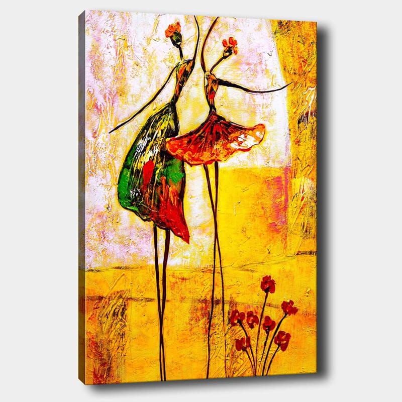 Dekorativ Canvastavla 70x100 cm - Flerfärgad - Inredning - Tavlor & posters - Canvastavla