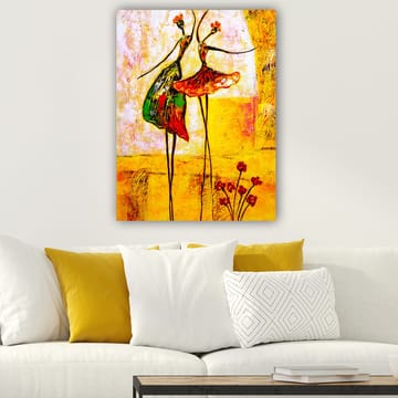 Dekorativ Canvastavla 70x100 cm - Flerfärgad - Inredning - Tavlor & posters - Canvastavla