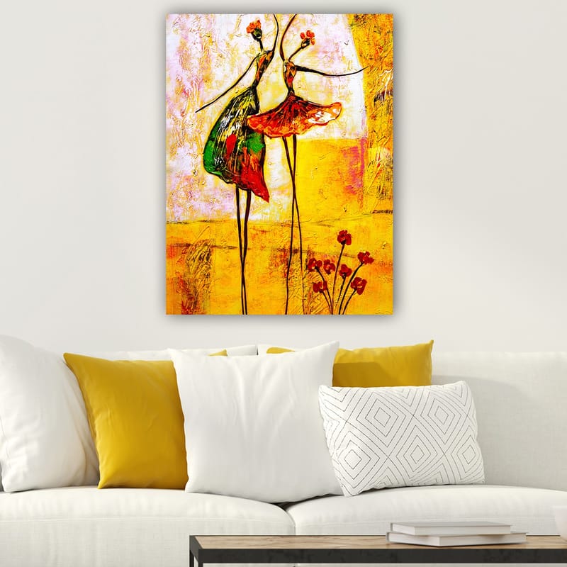 Dekorativ Canvastavla 70x100 cm - Flerfärgad - Inredning - Tavlor & posters - Canvastavla