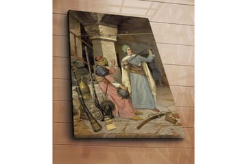 Dekorativ Canvastavla 70x100 cm - Flerfärgad - Inredning - Tavlor & posters - Canvastavla