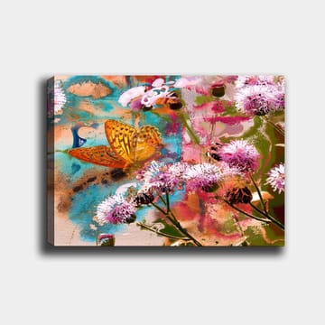 Dekorativ Canvastavla 70x100 cm - Flerfärgad - Inredning - Tavlor & posters - Canvastavla
