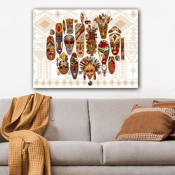 Dekorativ Canvastavla 70x100 cm - Flerfärgad - Inredning - Tavlor & posters - Canvastavla