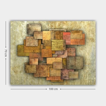Dekorativ Canvastavla 70x100 cm - Flerfärgad - Inredning - Tavlor & posters - Canvastavla