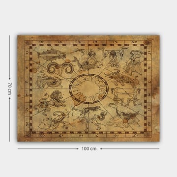 Dekorativ Canvastavla 70x100 cm - Flerfärgad - Inredning - Tavlor & posters - Canvastavla