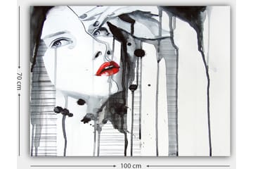 Dekorativ Canvastavla 70x100 cm - Flerfärgad - Inredning - Tavlor & posters - Canvastavla