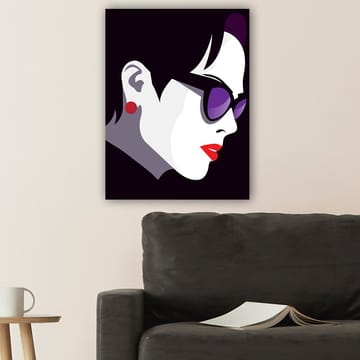 Dekorativ Canvastavla 70x100 cm - Flerfärgad - Inredning - Tavlor & posters - Canvastavla