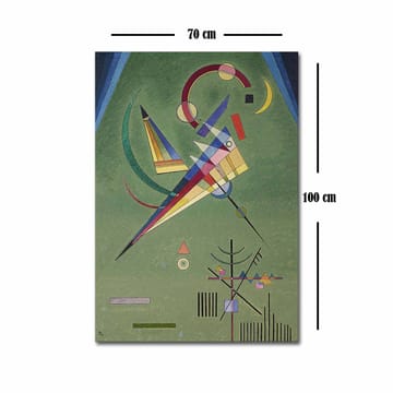 Dekorativ Canvastavla 70x100 cm - Flerfärgad - Inredning - Tavlor & posters - Canvastavla