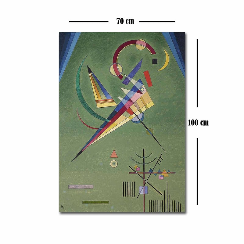 Dekorativ Canvastavla 70x100 cm - Flerfärgad - Inredning - Tavlor & posters - Canvastavla