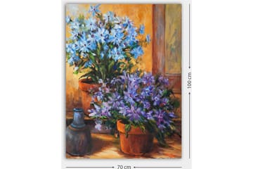 Dekorativ Canvastavla 70x100 cm - Flerfärgad - Inredning - Tavlor & posters - Canvastavla
