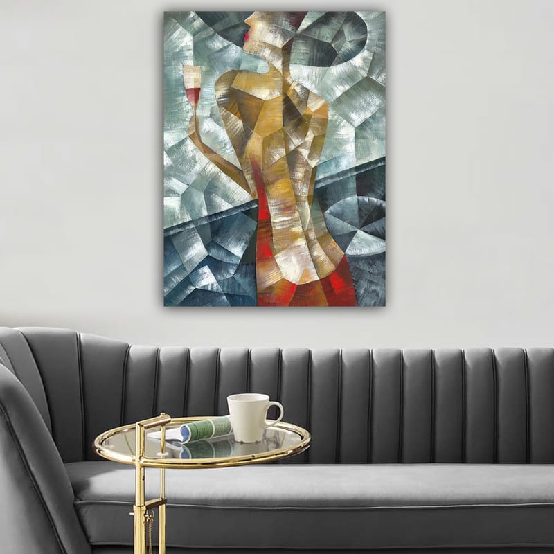 Dekorativ Canvastavla 70x100 cm - Flerfärgad - Inredning - Tavlor & posters - Canvastavla