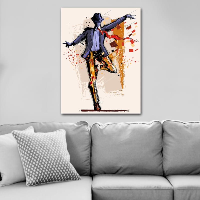 Dekorativ Canvastavla 70x100 cm - Flerfärgad - Inredning - Tavlor & posters - Canvastavla