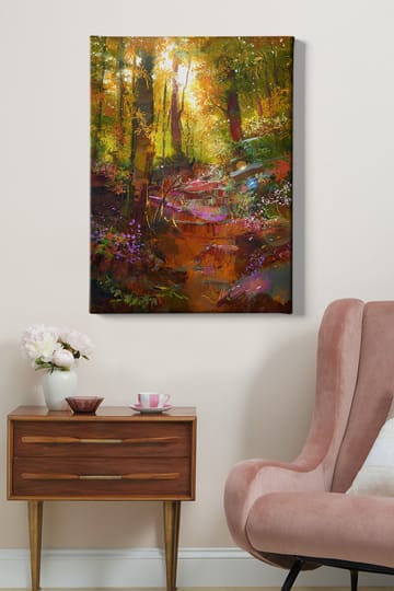 Dekorativ Canvastavla 70x100 cm - Flerfärgad - Inredning - Tavlor & posters - Canvastavla