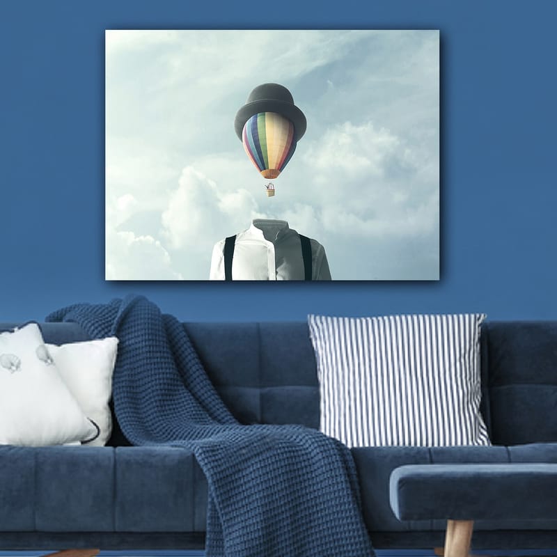 Dekorativ Canvastavla 70x100 cm - Flerfärgad - Inredning - Tavlor & posters - Canvastavla