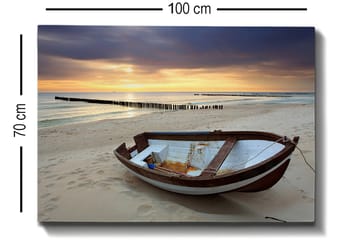 Dekorativ Canvastavla 70x100 cm - Flerfärgad - Inredning - Tavlor & posters - Canvastavla