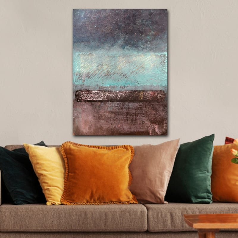Dekorativ Canvastavla 70x100 cm - Flerfärgad - Inredning - Tavlor & posters - Canvastavla