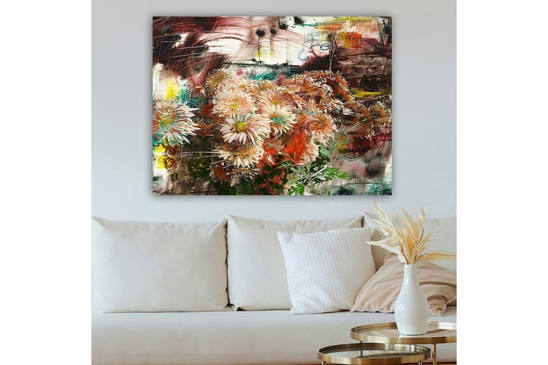 Dekorativ Canvastavla 70x100 cm - Flerfärgad - Inredning - Tavlor & posters - Canvastavla