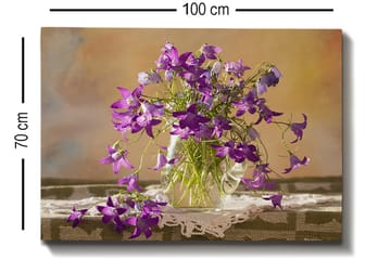Dekorativ Canvastavla 70x100 cm - Flerfärgad - Inredning - Tavlor & posters - Canvastavla