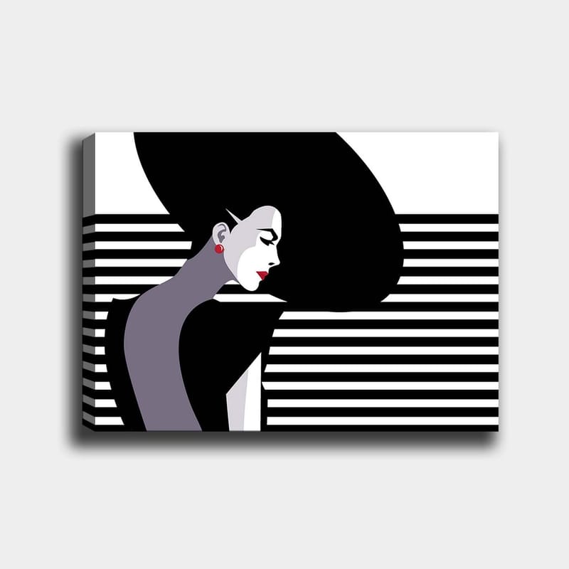 Dekorativ Canvastavla 70x100 cm - Flerfärgad - Inredning - Tavlor & posters - Canvastavla