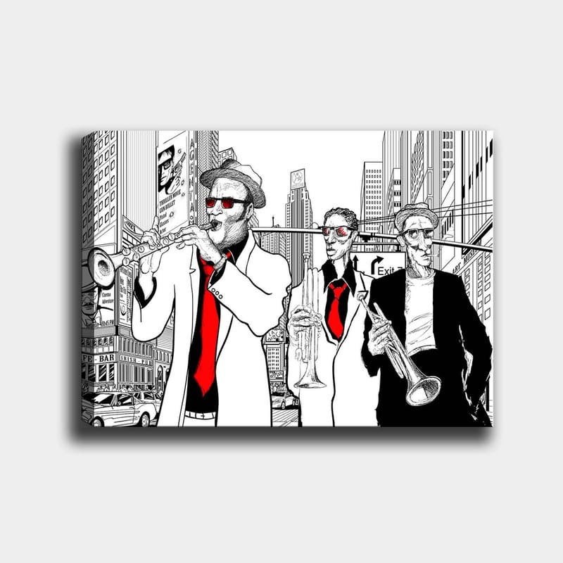 Dekorativ Canvastavla 70x100 cm - Flerfärgad - Inredning - Tavlor & posters - Canvastavla
