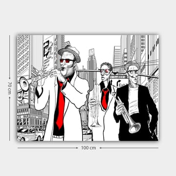Dekorativ Canvastavla 70x100 cm - Flerfärgad - Inredning - Tavlor & posters - Canvastavla