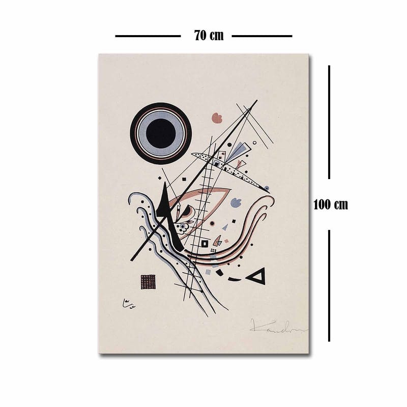 Dekorativ Canvastavla 70x100 cm - Flerfärgad - Inredning - Tavlor & posters - Canvastavla
