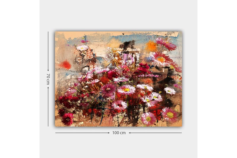 Dekorativ Canvastavla 70x100 cm - Flerfärgad - Inredning - Tavlor & posters - Canvastavla