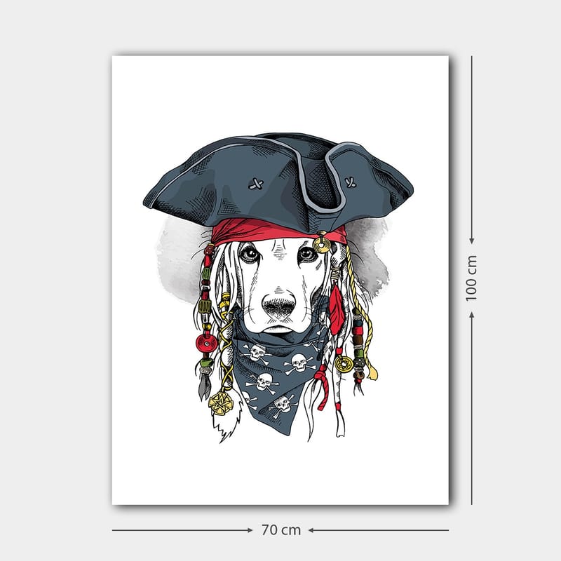 Dekorativ Canvastavla 70x100 cm - Flerfärgad - Inredning - Tavlor & posters - Canvastavla