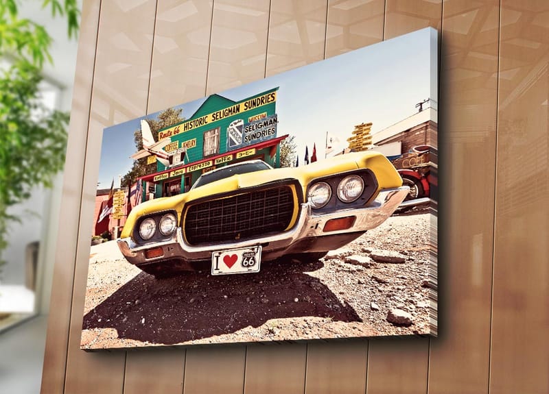 Dekorativ Canvastavla 70x100 cm - Flerfärgad - Inredning - Tavlor & posters - Canvastavla
