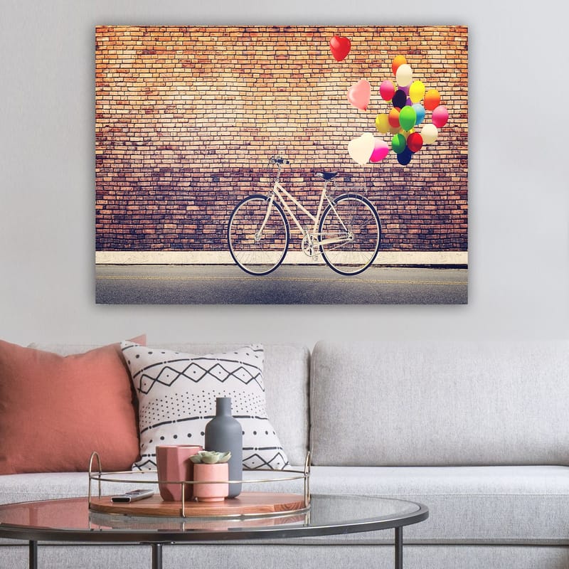 Dekorativ Canvastavla 70x100 cm - Flerfärgad - Inredning - Tavlor & posters - Canvastavla