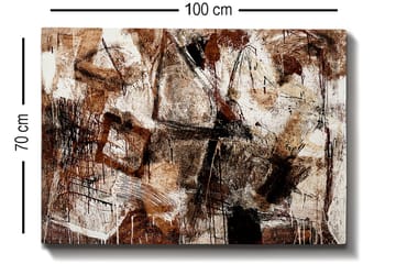 Dekorativ Canvastavla 70x100 cm - Flerfärgad - Inredning - Tavlor & posters - Canvastavla
