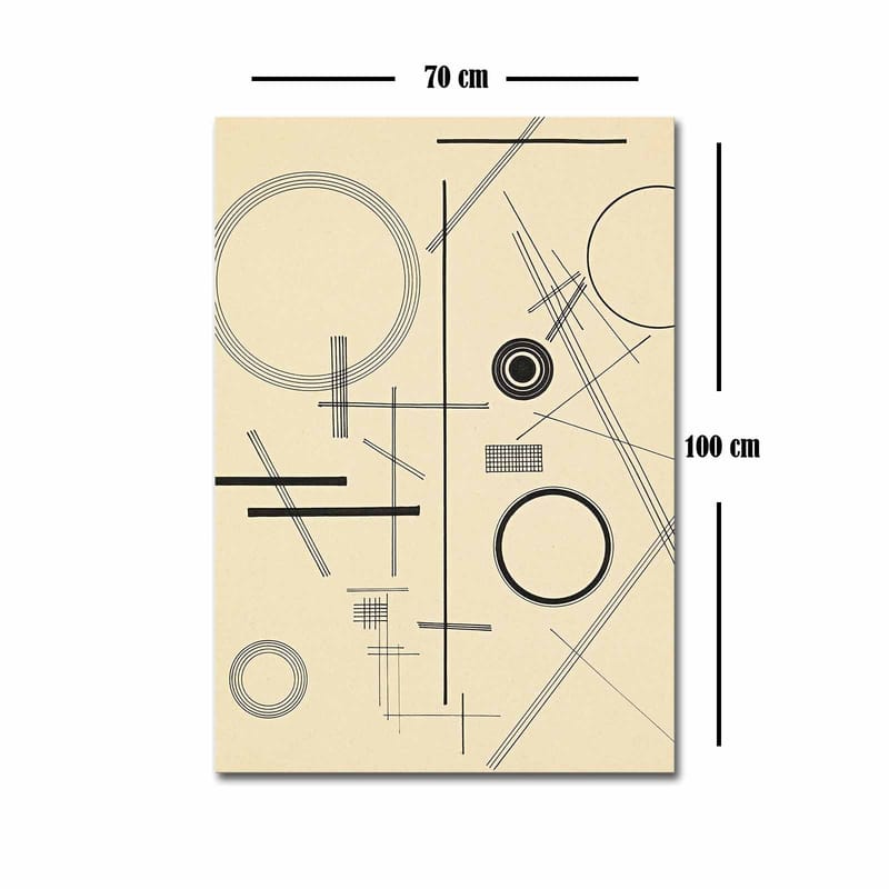 Dekorativ Canvastavla 70x100 cm - Flerfärgad - Inredning - Tavlor & posters - Canvastavla