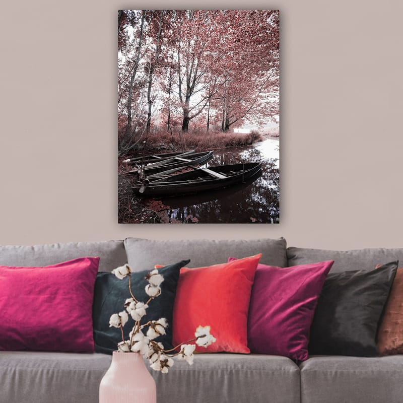 Dekorativ Canvastavla 70x100 cm - Flerfärgad - Inredning - Tavlor & posters - Canvastavla