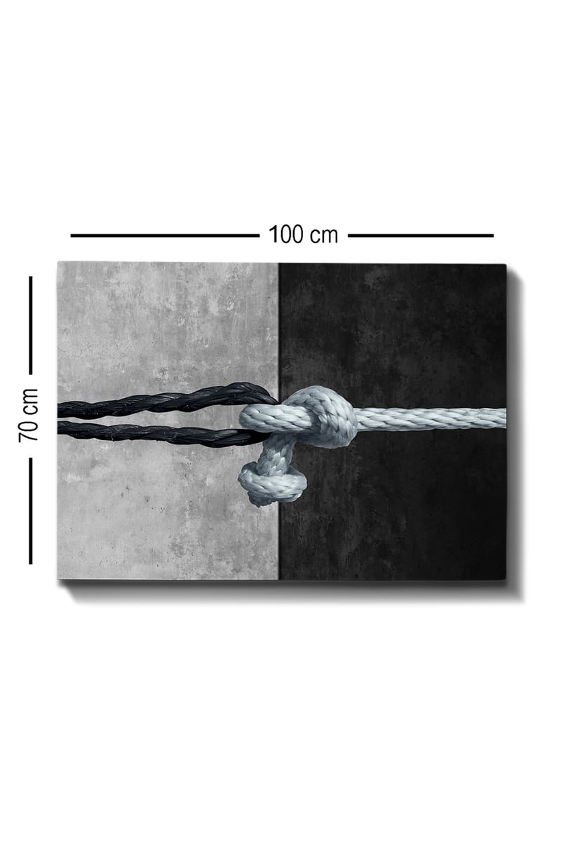 Dekorativ Canvastavla 70x100 cm - Flerfärgad - Inredning - Tavlor & posters - Canvastavla