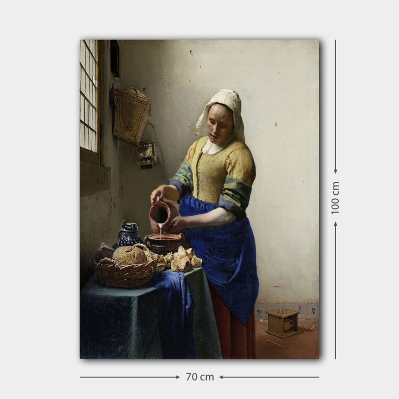 Dekorativ Canvastavla 70x100 cm - Flerfärgad - Inredning - Tavlor & posters - Canvastavla