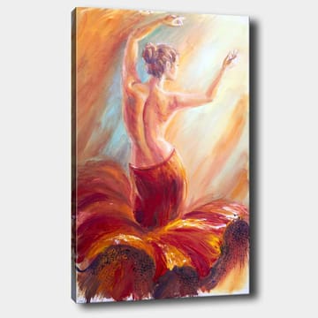 Dekorativ Canvastavla 70x100 cm - Flerfärgad - Inredning - Tavlor & posters - Canvastavla